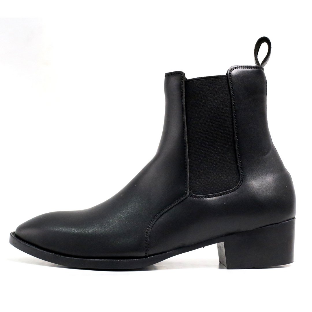 Giày da chelsea boots MĐ G1121 đế cao 5cm
