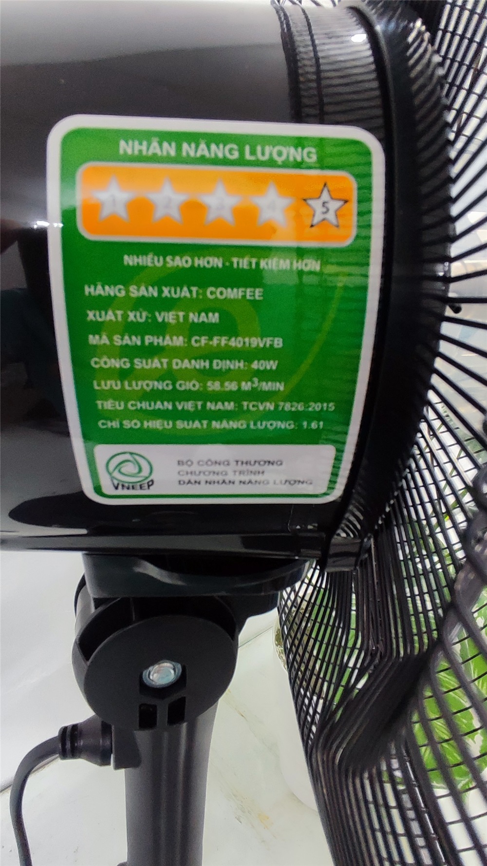 Comfee cfff4019vfb fan stage fan, 40W, 12 months warranty