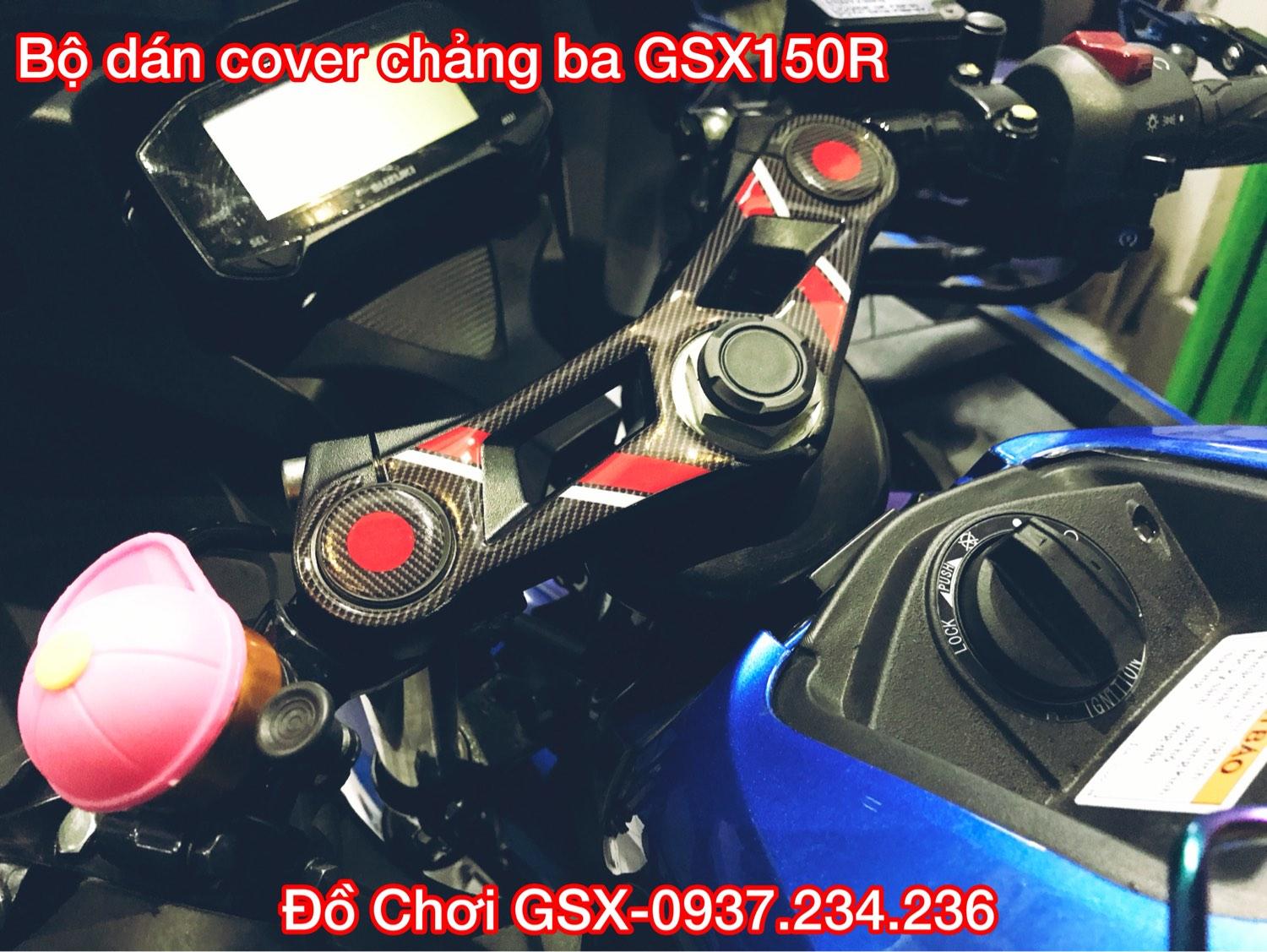 Tem dán chảng ba GSX150 - GSX150R