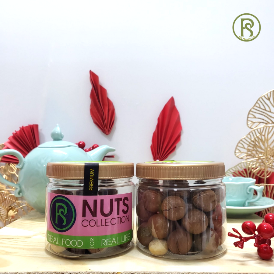 [QUÀ TẶNG] Hộp Quà Gỗ Crystla 5 Món Real Food (Tặng kèm bao lì xì)