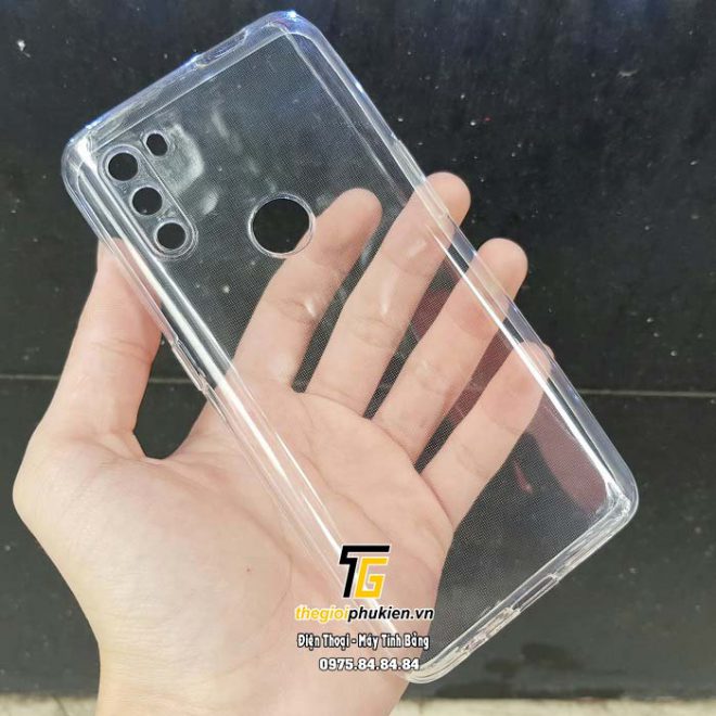 Ốp lưng Vsmart Active 3 silicon dẻo trong suốt