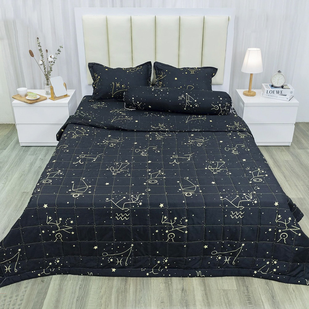 Sét 4 Chăn Hè , Chăn Hè kèm ga gối và vỏ gối trải giường nhiều mẫu lựa chọn - MinhMinh Bedding