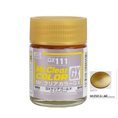 Sơn dầu màu trong suốt mr clear color gx101~111 - mr hobby