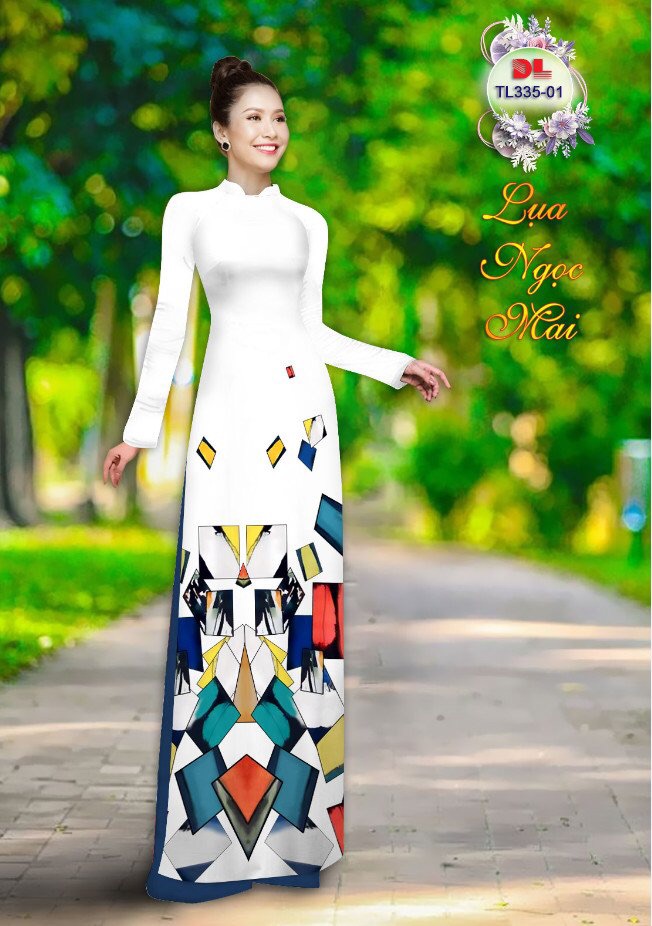[HCM]Vải áo dài lập thể