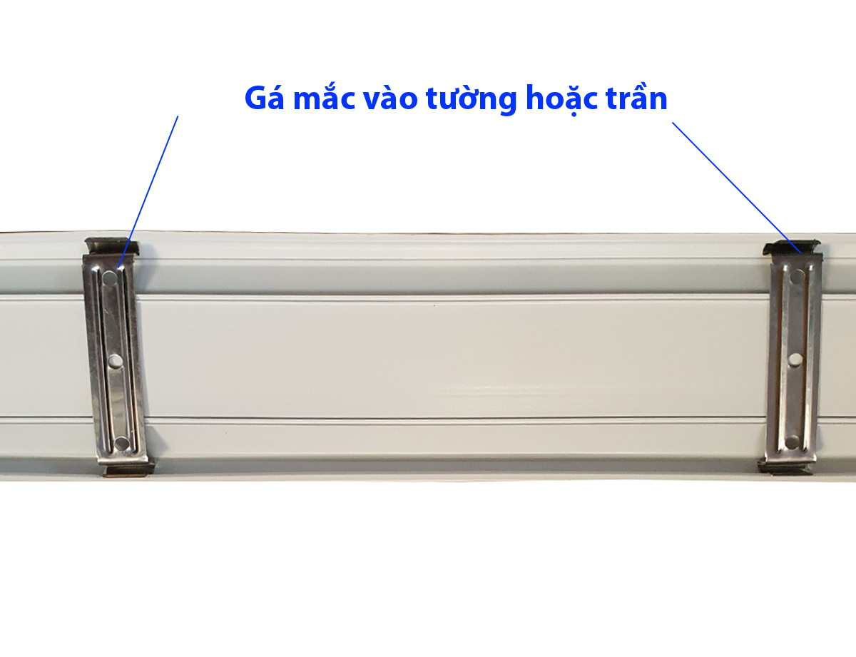 Bộ 10 đèn LED máng đôi mica 52w -1.2 mét