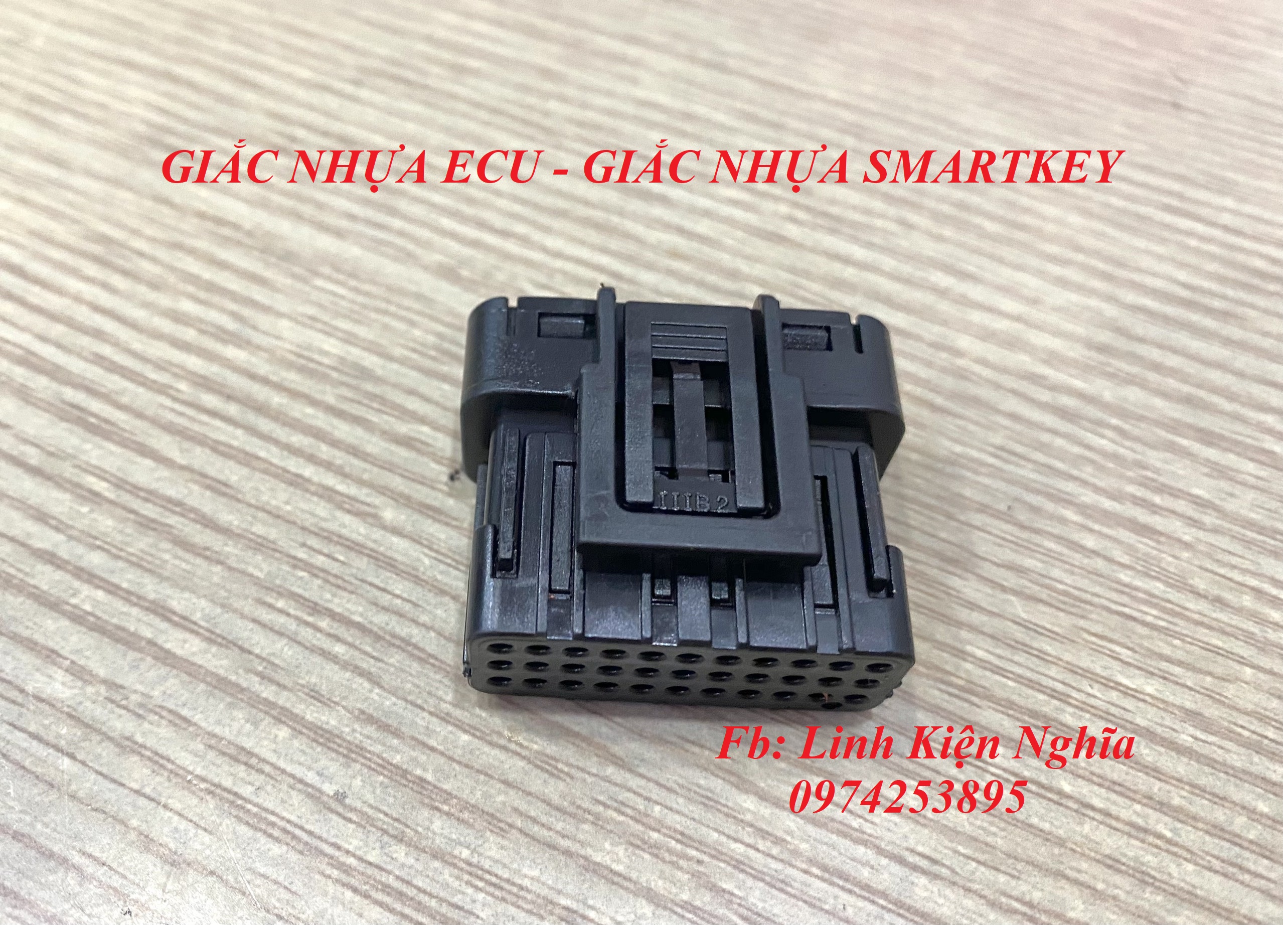 Bộ giắc ECU  Giắc nhựa Smartkey (1 bộ)