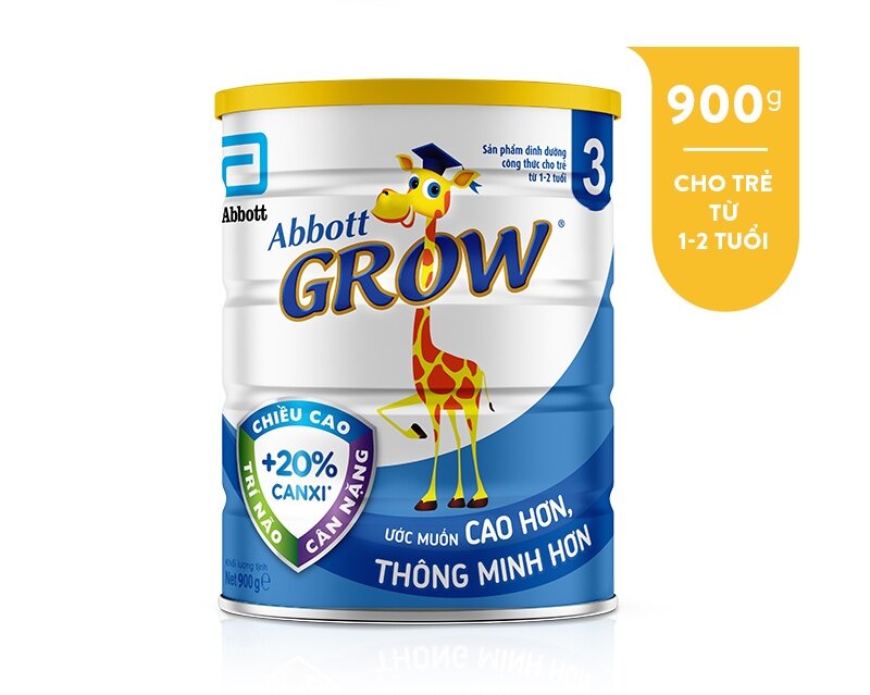 Sữa bột Abbott Grow 1+ 800g cho trẻ 1-2 tuổi