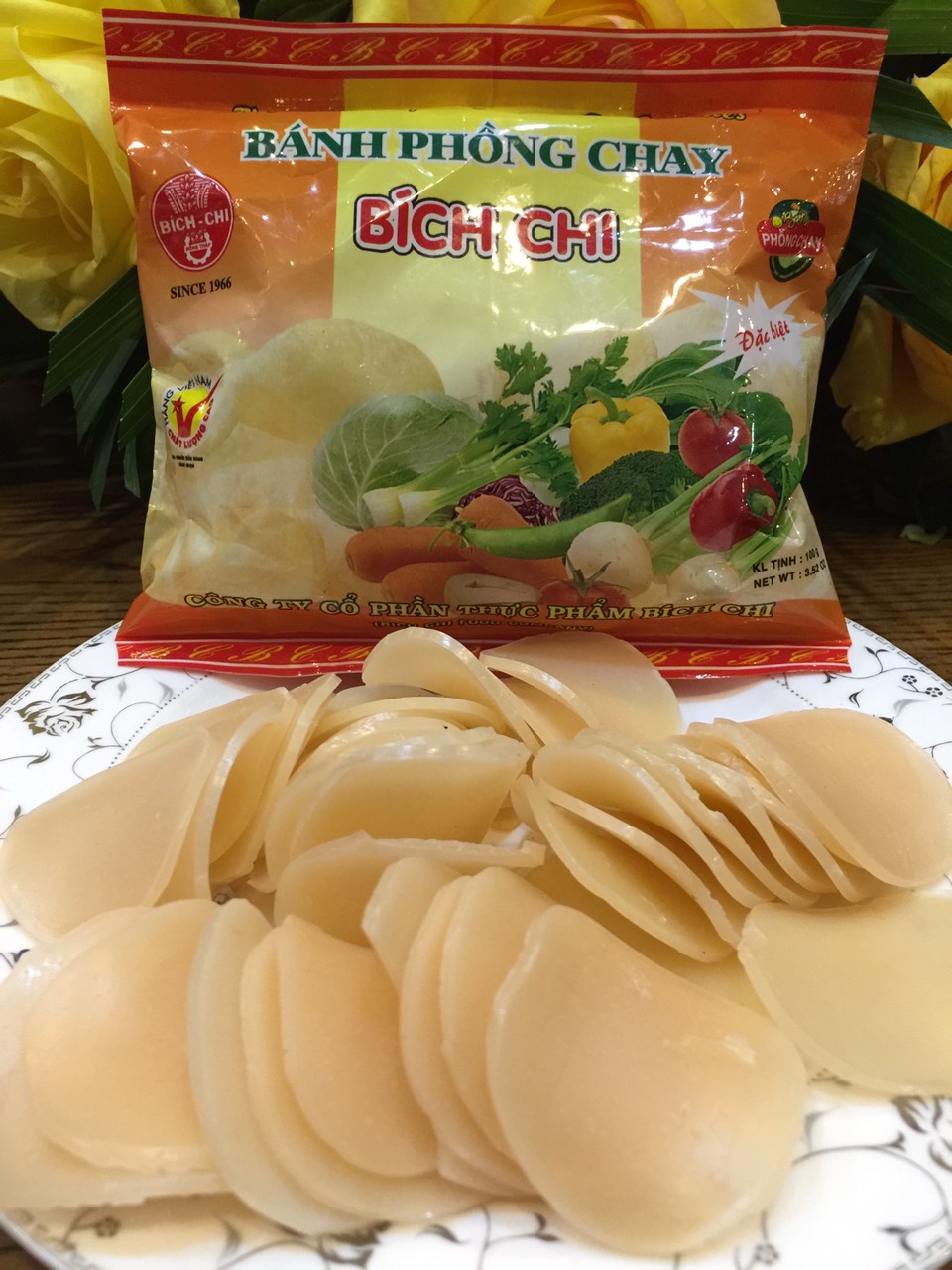 BÁNH PHỒNG CHAY BÍCH CHI