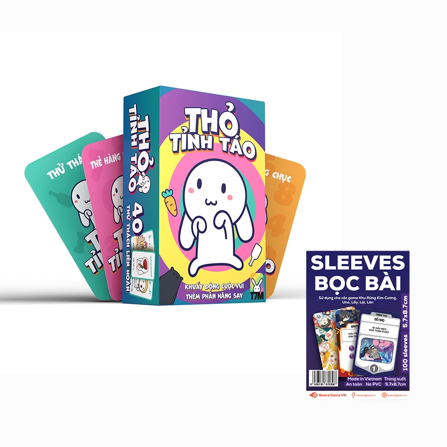 Trò chơi mới đón hè thỏ tỉnh táo - party game mới toanh siêu vui nhộn - thư viện đồ chơi
