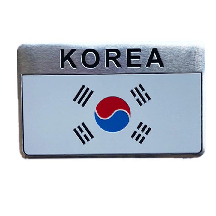 Miếng dán kim loại CỜ KOREA