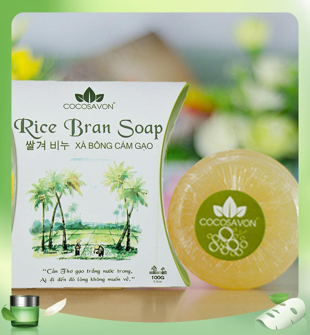 Xà bông  cám gạo Cocosavon 100gr