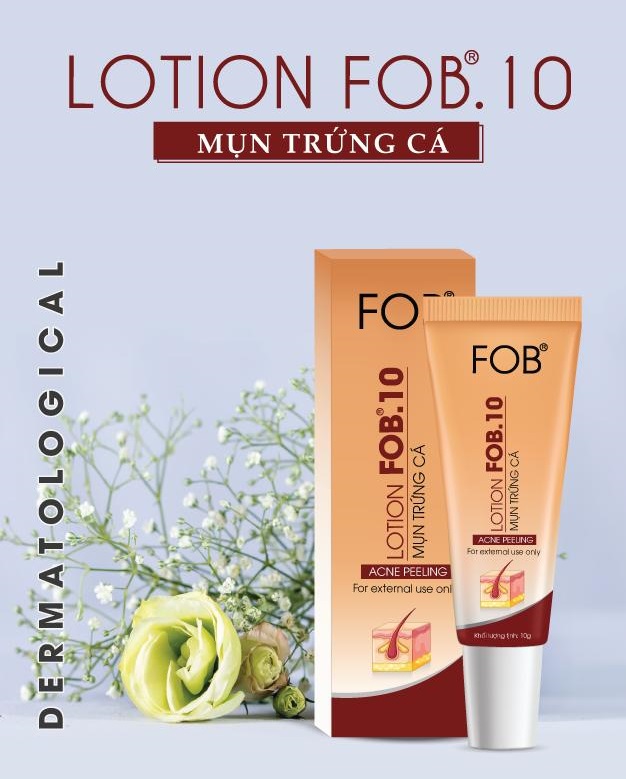 Kem chấm mụn FOB 10 mới