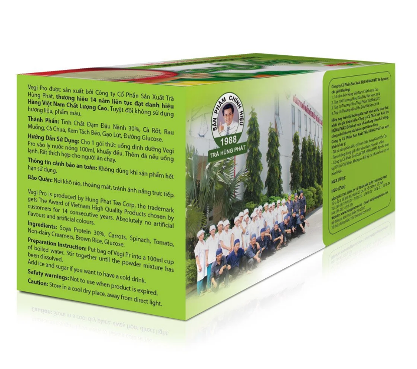 [THỨC UỐNG DINH DƯỠNG] VEGI PRO - Trà Hùng Phát