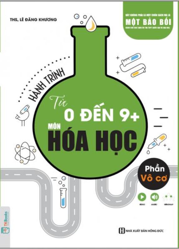Mua Hành trình từ 0 đến 9+ môn Hóa học phần Vô cơ