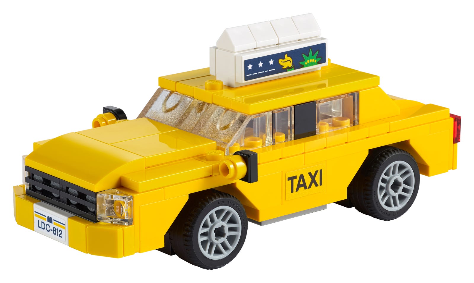 [HAPPY BRICKS] LEGO  CREATOR - 40468 - TAXI VÀNG