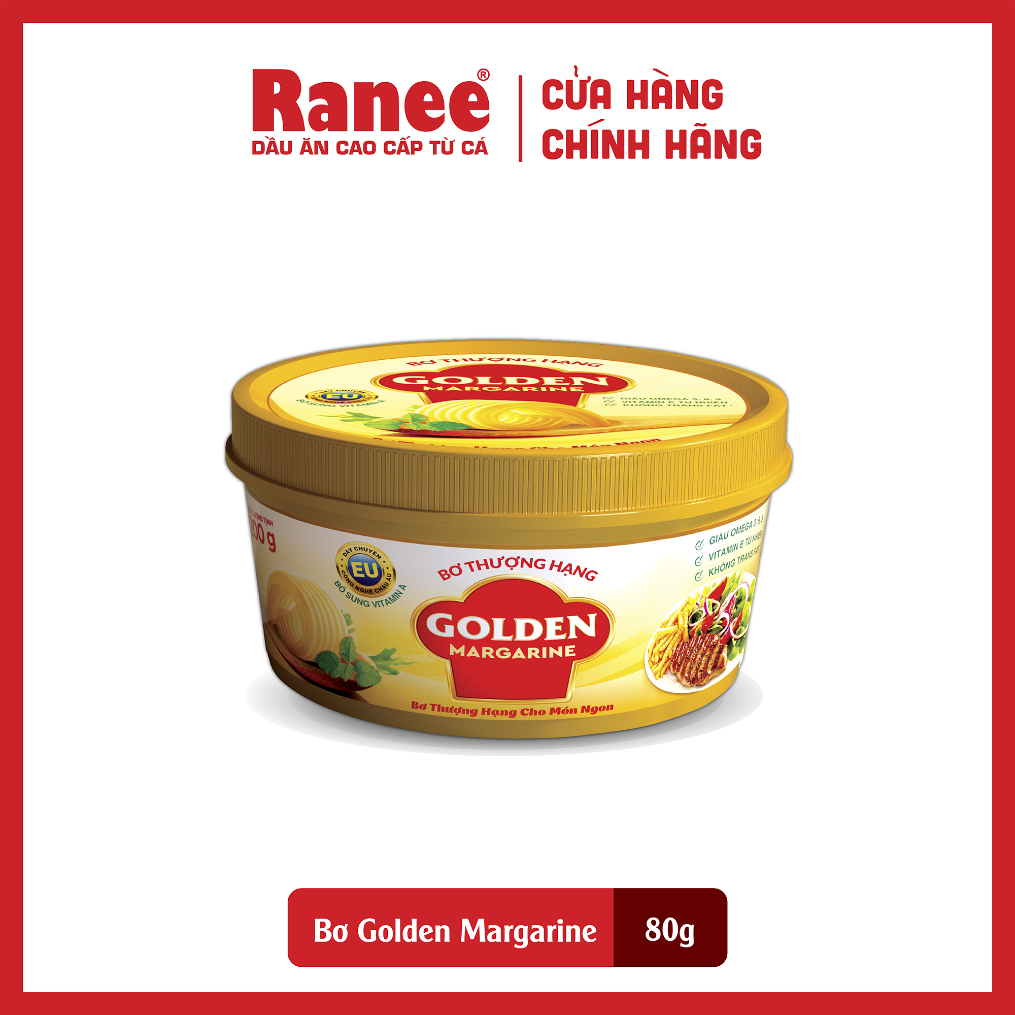 Bơ Thượng Hạng Golden Margarine 80gr