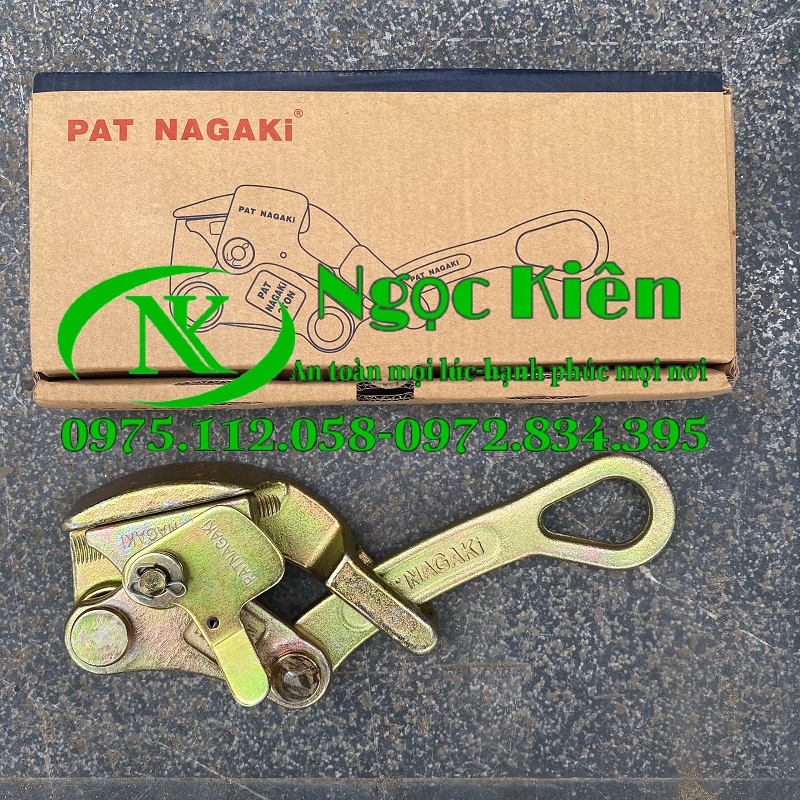 Cóc kẹp cáp Nagaki 1 tấn - S-1000CL