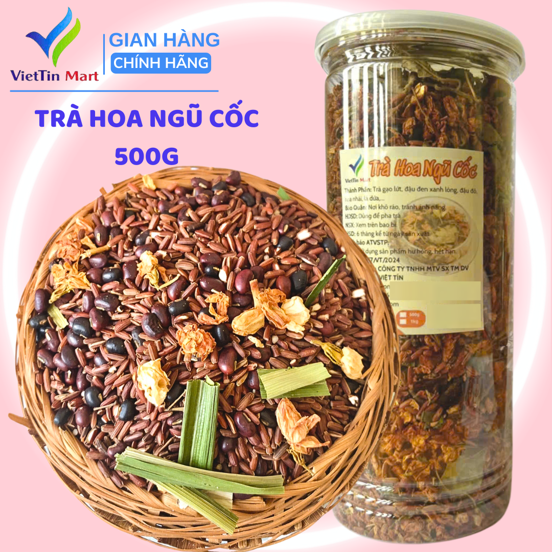 500G Trà Hoa Ngũ Cốc VIETTIN MART