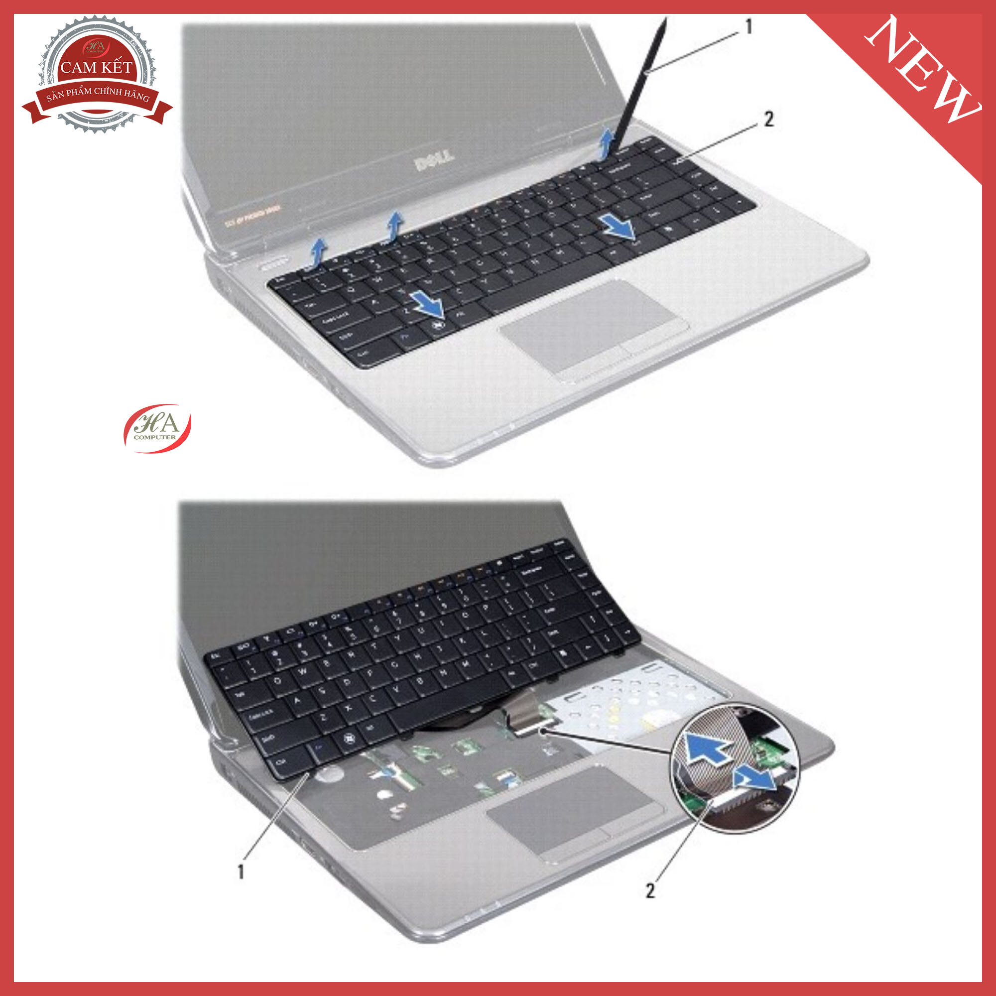 Bàn Phím Dell Inspiron 14R N4010