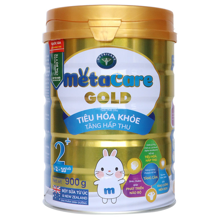 Sữa Meta Care số 2+  900g (Trên 2 tuổi) (Ngày 29/03/2024)