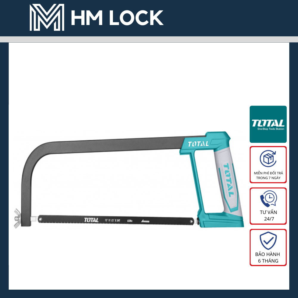 Khung cưa sắt 12 inch total - hàng chính hãng - tht54166 - hm lock