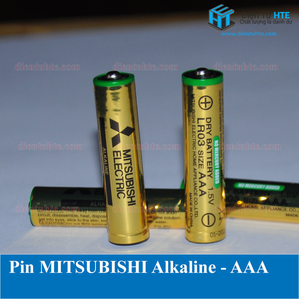 COMBO 2 Pin AAA LR03 Alkaline Mitsubishi