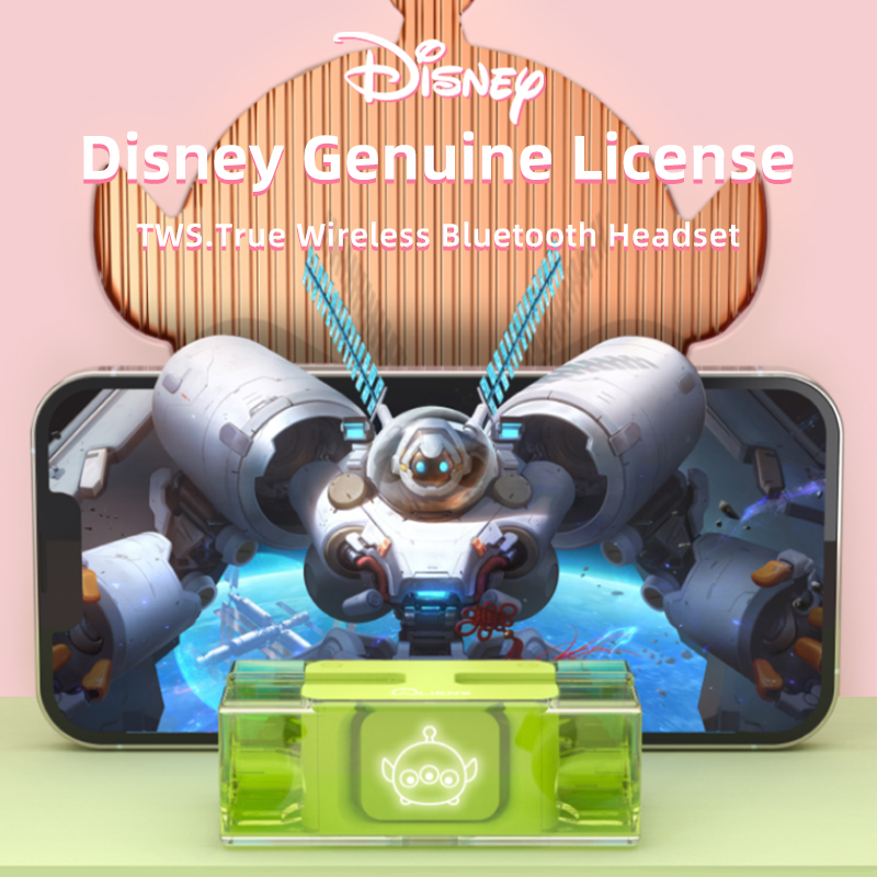 Disney Tai Nghe Bluetooth BT5.3 Dễ Thương DN03 Tai Nghe Không Dây Micrô Chế Độ Kép Để Chơi Game