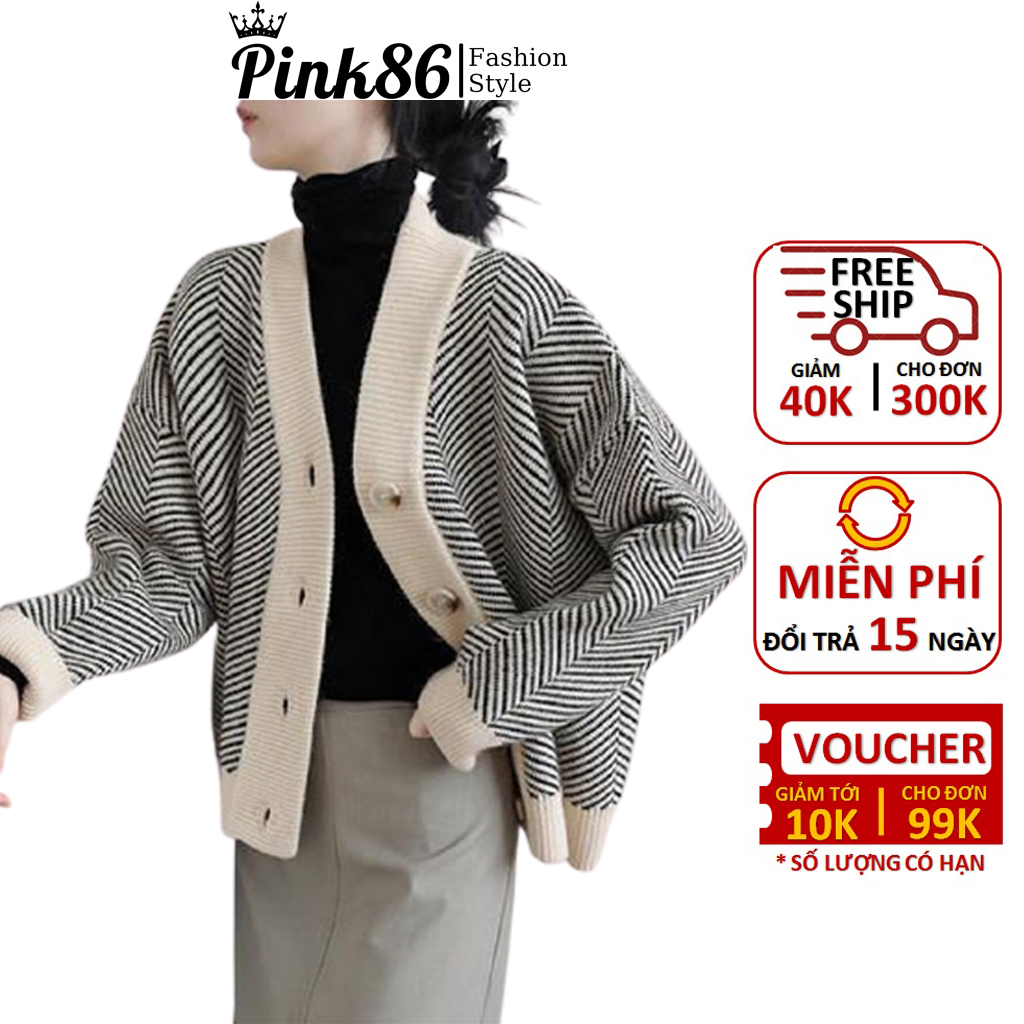 Áo khoác len, áo cadigan len thời trang AK-014a