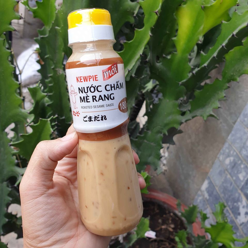 [HCM]Chai nước sốt mè rang Kewpie 180ml