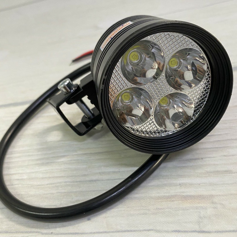 Đèn led trợ sáng L4 ngắn 3 chế độ.