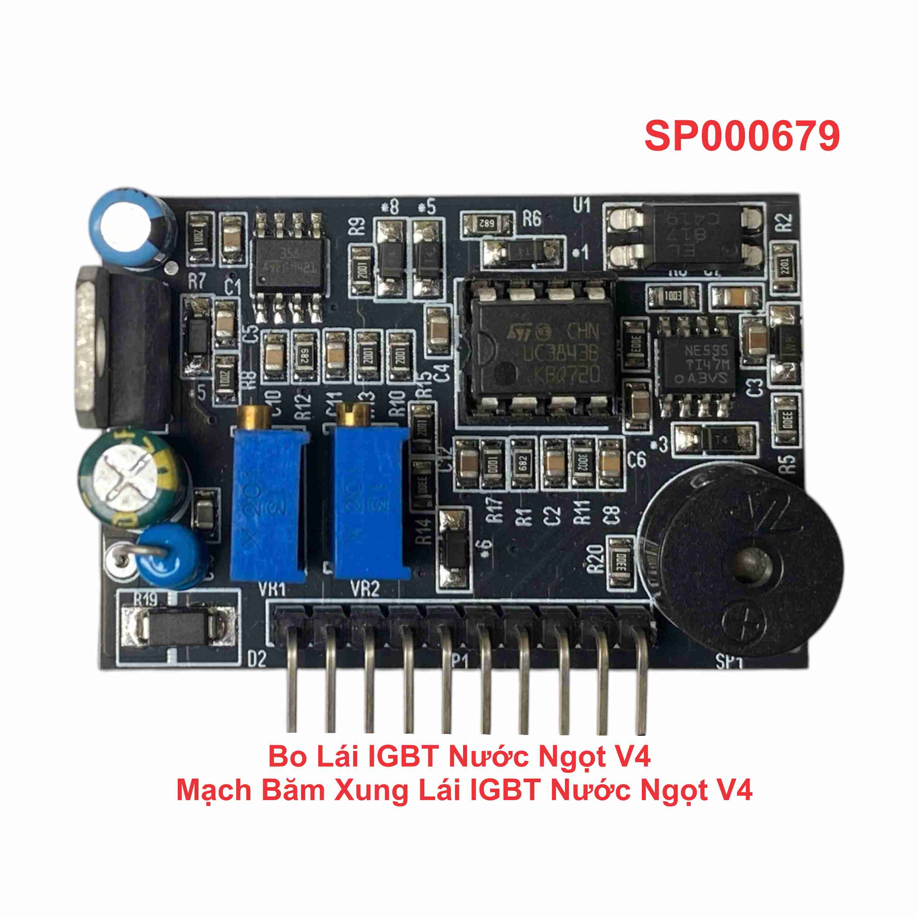 Mạch Băm Xung Lái IGBT Nước Mặn Kiểu V3.0.................