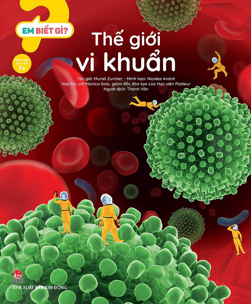 Fahasa - Em Biết Gì? - Thế Giới Vi Khuẩn