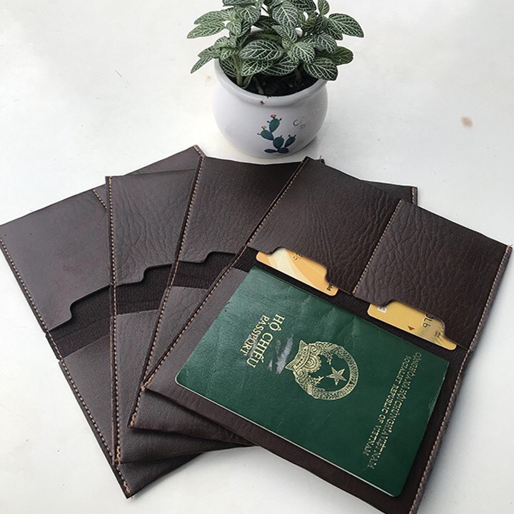 Ví Đựng Passport , Đựng Hộ Chiếu Da PU Cao Cấp