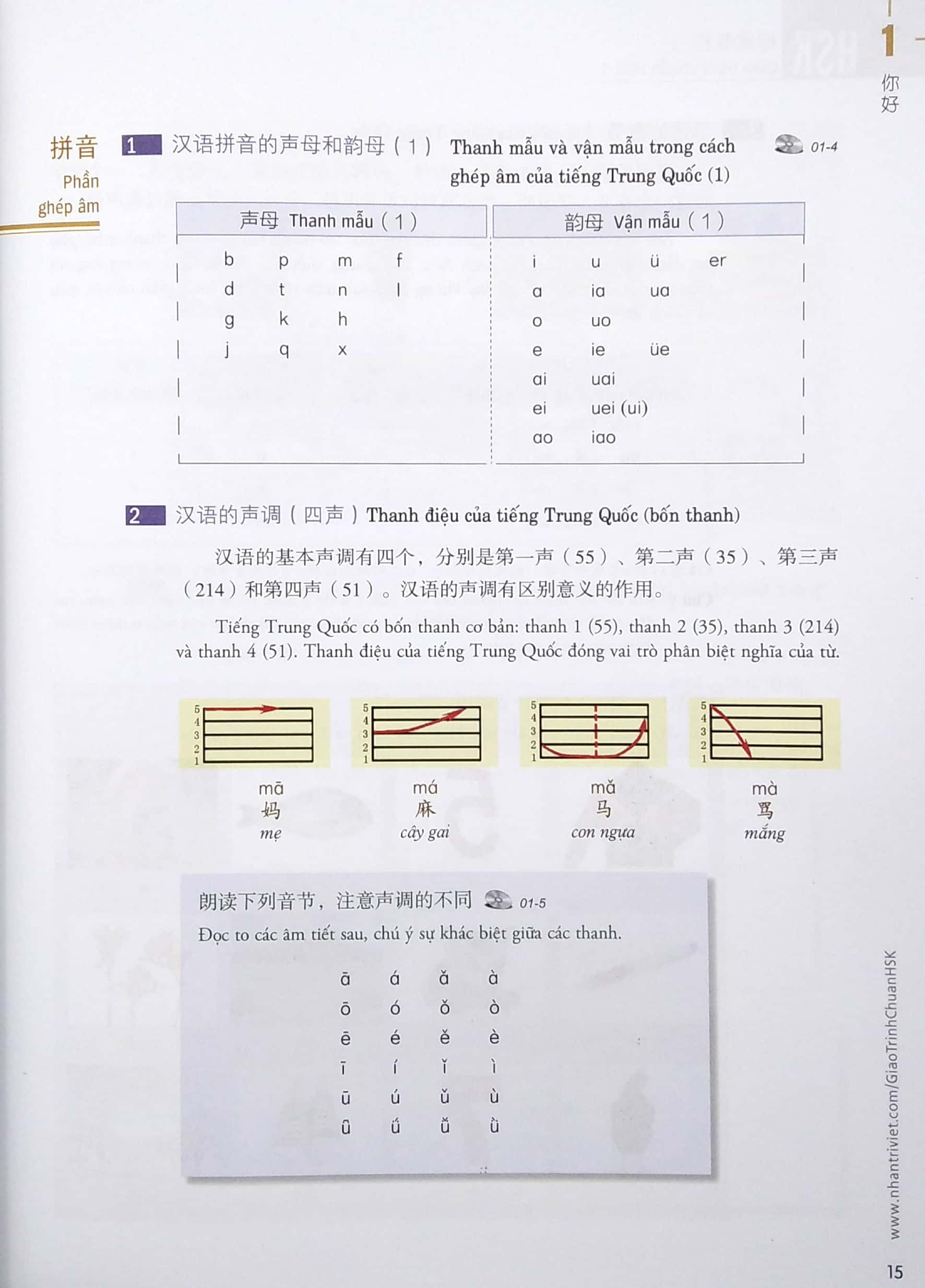 Giáo Trình Chuẩn HSK 1