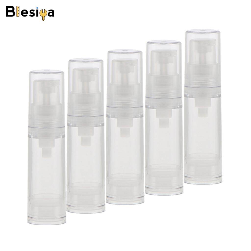 Blesiya 5 Cái Chai Bơm Không Khí Rỗng Bằng Nhựa Cầm Tay Mỹ Phẩm Lotion