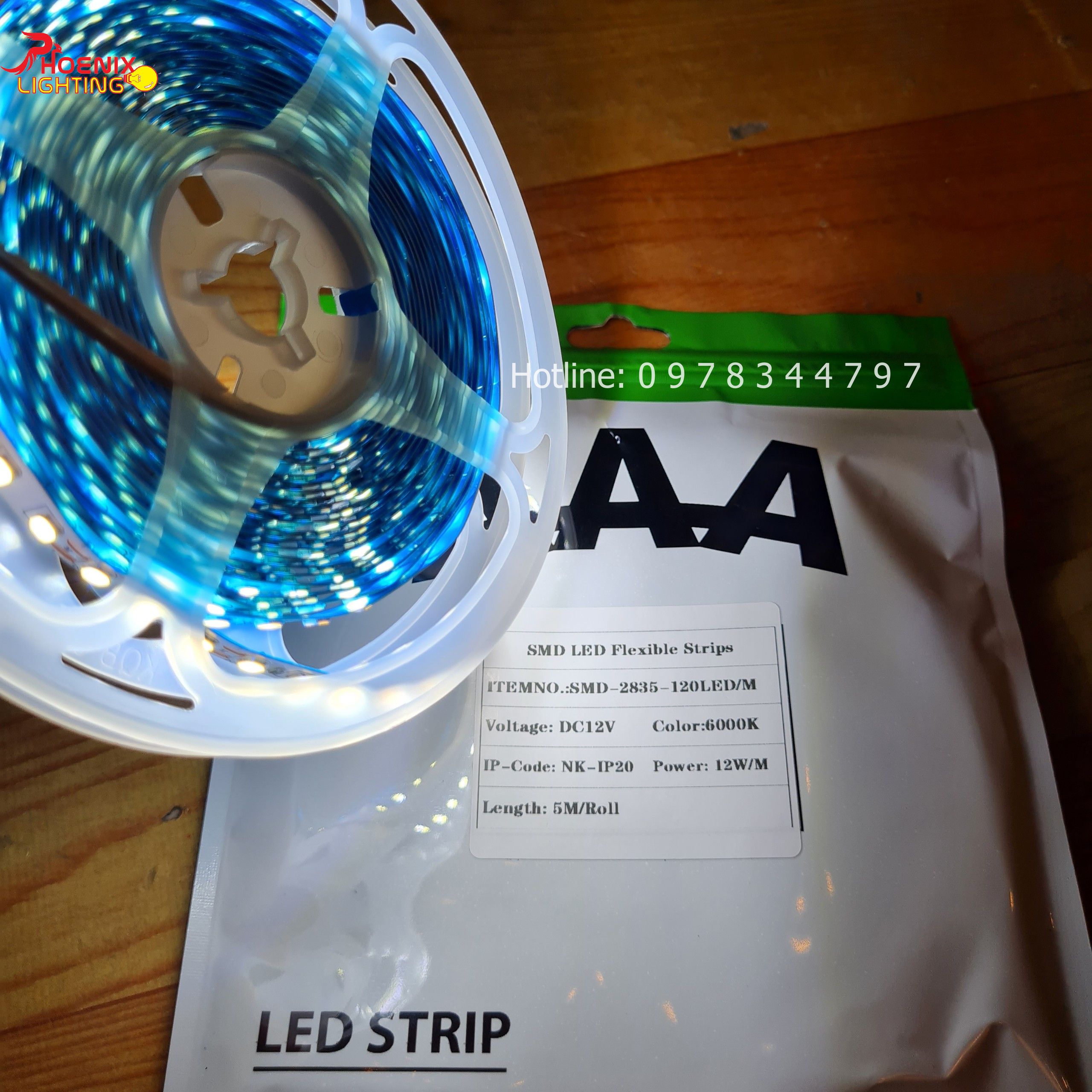 LED DÁN 12V 2835, CUỘN LED DÁN 5 MÉT 600 LED SIÊU SÁNG