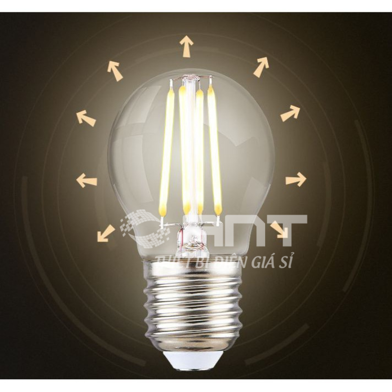 (Combo 10B) Edison Led Filament Bulb A60 4W E27