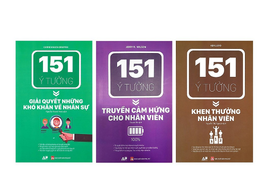 Sách - Combo 151 Ý Tưởng Nhà Lãnh Đạo Cần Biết( 8 Cuốn)