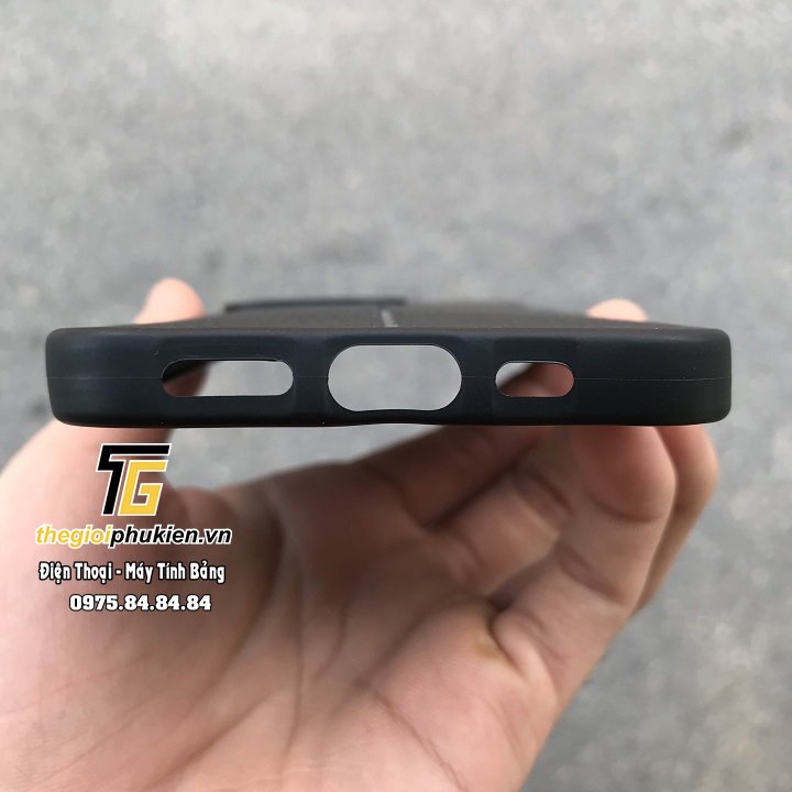 Ốp lưng iPhone 13 Pro, 13 Pro Max silicon giả da Auto Focus