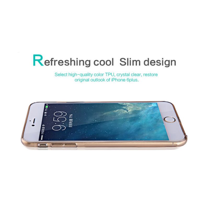 [HCM]Ốp lưng dẻo trong suốt Nillkin Nature cho iPhone 6 Plus/ 6S Plus (trong suốt)