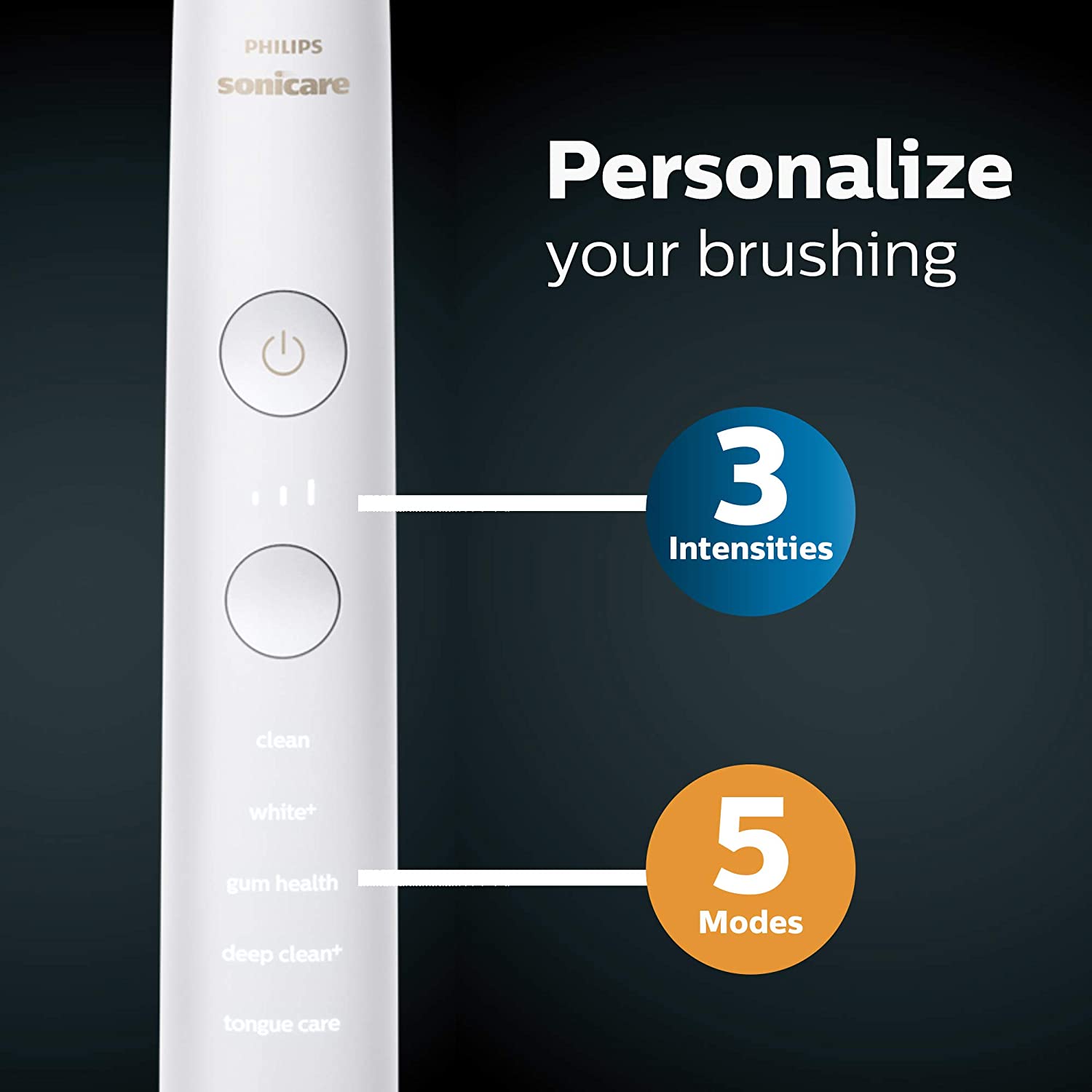 Bàn chải điện Philips Sonicare 9700 DiamondClean Smart [Hàng Mỹ]