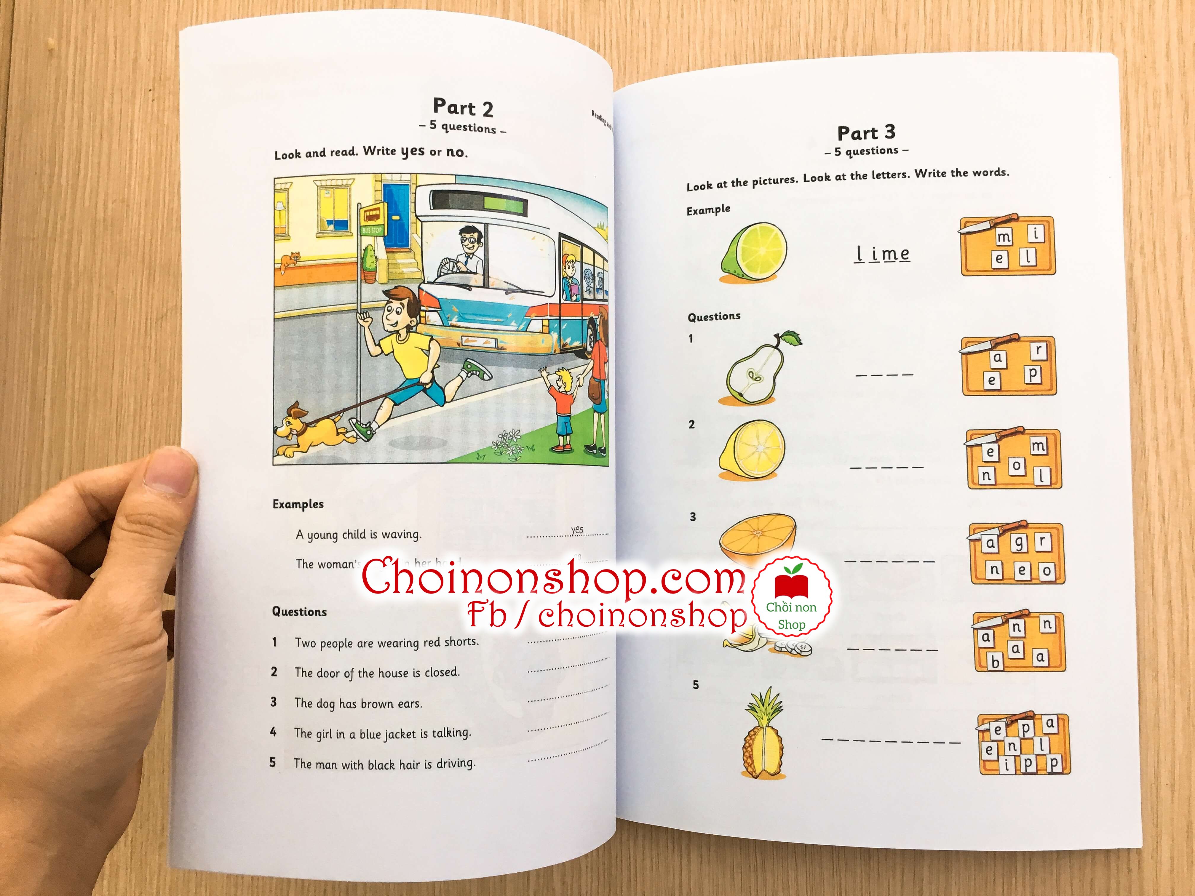 [Bộ đẹp!] - Cambridge Starter - 3q
