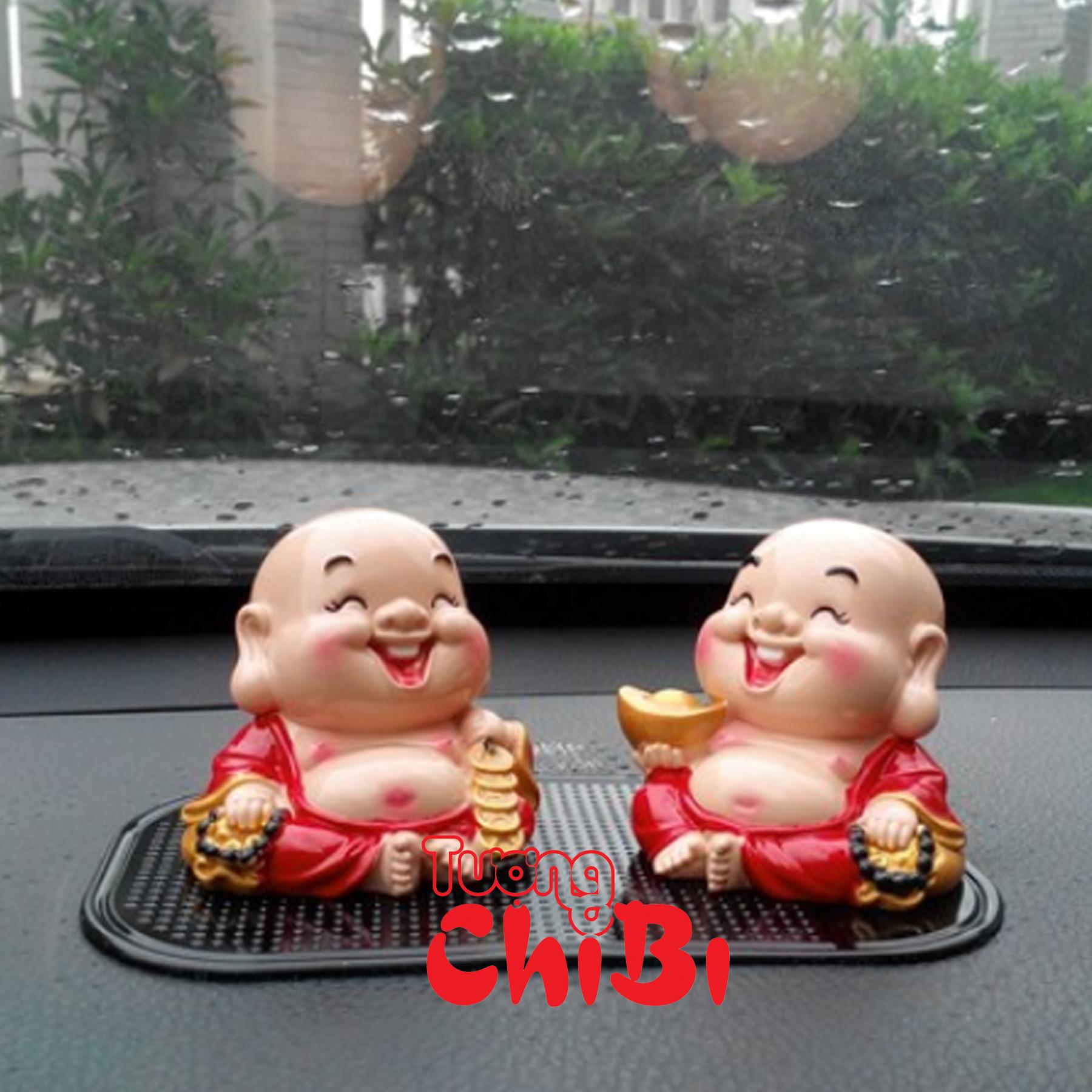 [HCM]TƯỢNG CHIBI DI LẶC 6CM - Cầm thỏi vàng