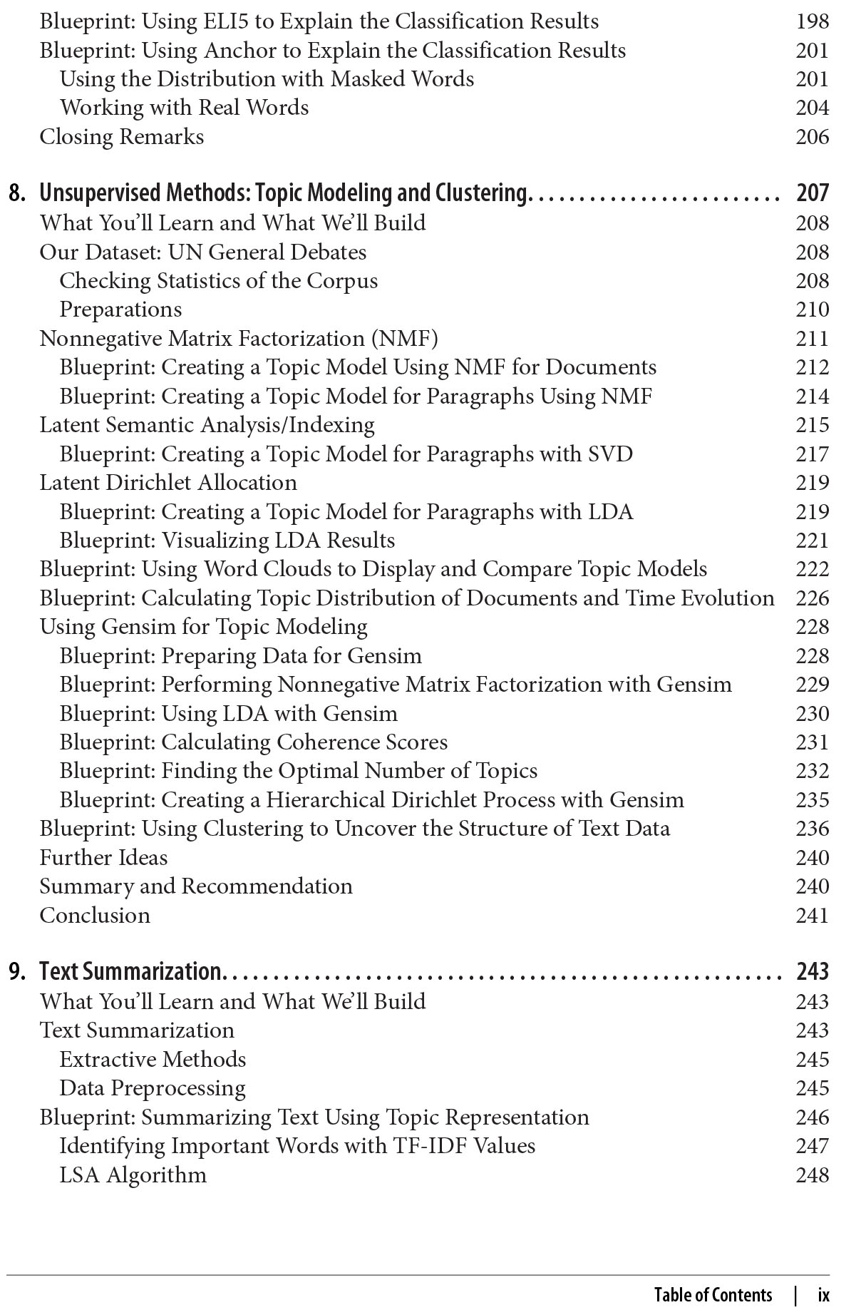 Blueprints for Text Analytics Using Python