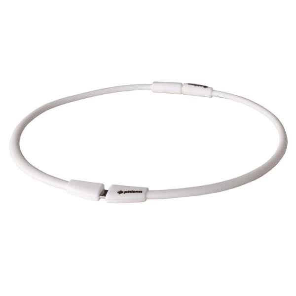 Vòng Đeo Cổ Phiten Rakuwa Necklace GS S-Pro - Trắng (43cm)