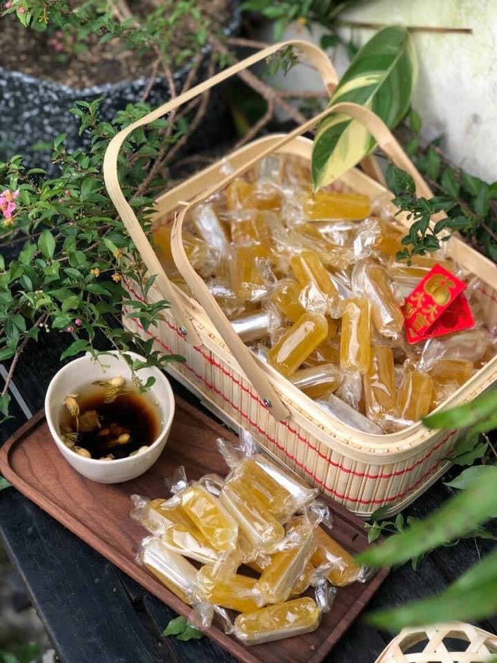 🌼Mứt Tết 🌼[mứt gừng viên dẻo]⚡️🧧500gr🧧