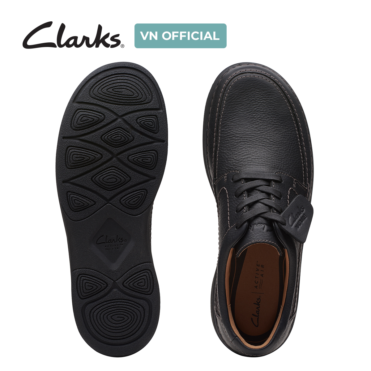 Giày Tây Da Nam Clarks - Nature 5 Lo