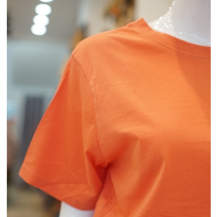 Áo thun nữ cotton trơn BASIC MENINA thời trang