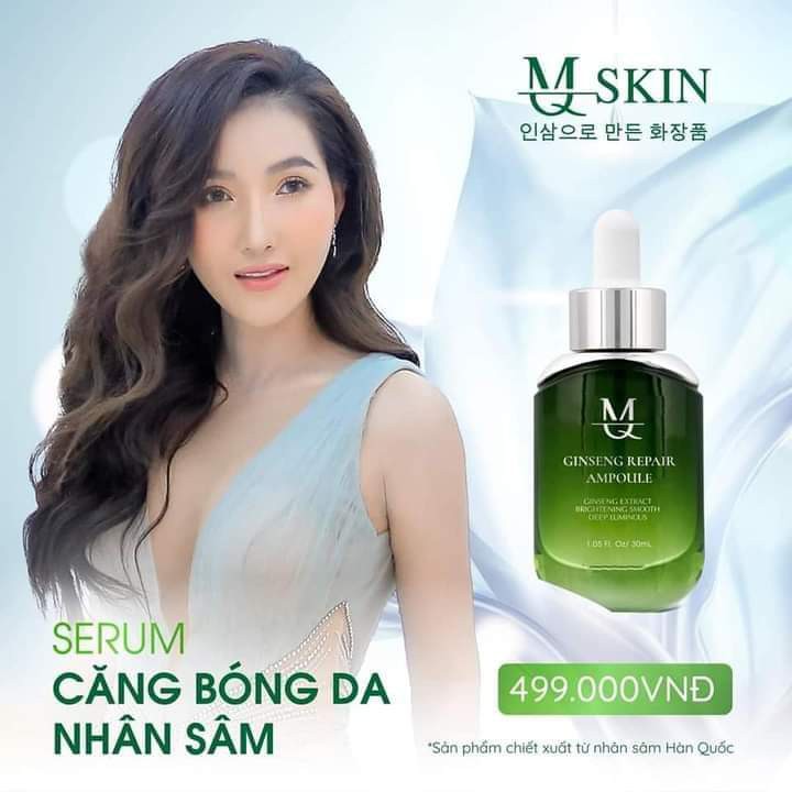 Serum căng bóng da MQSKIN tinh chất nhân sâm Hàn Quốc 30ml