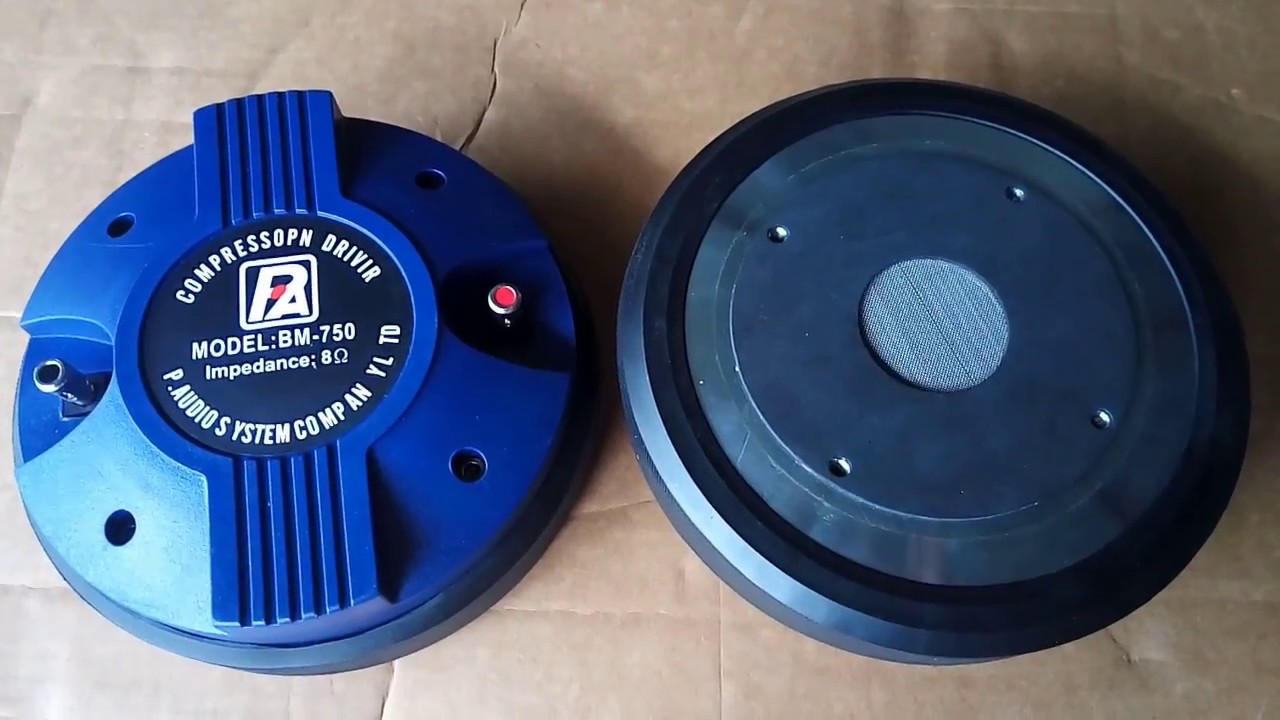 01 bulbs speaker treble 750 p. audio from 170